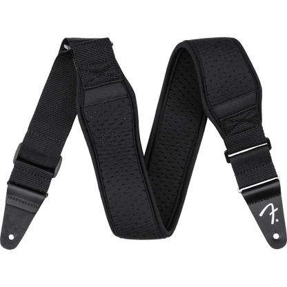 FENDER SWELL NEOPRENE STRAP BLACK - Joondalup Music Centre