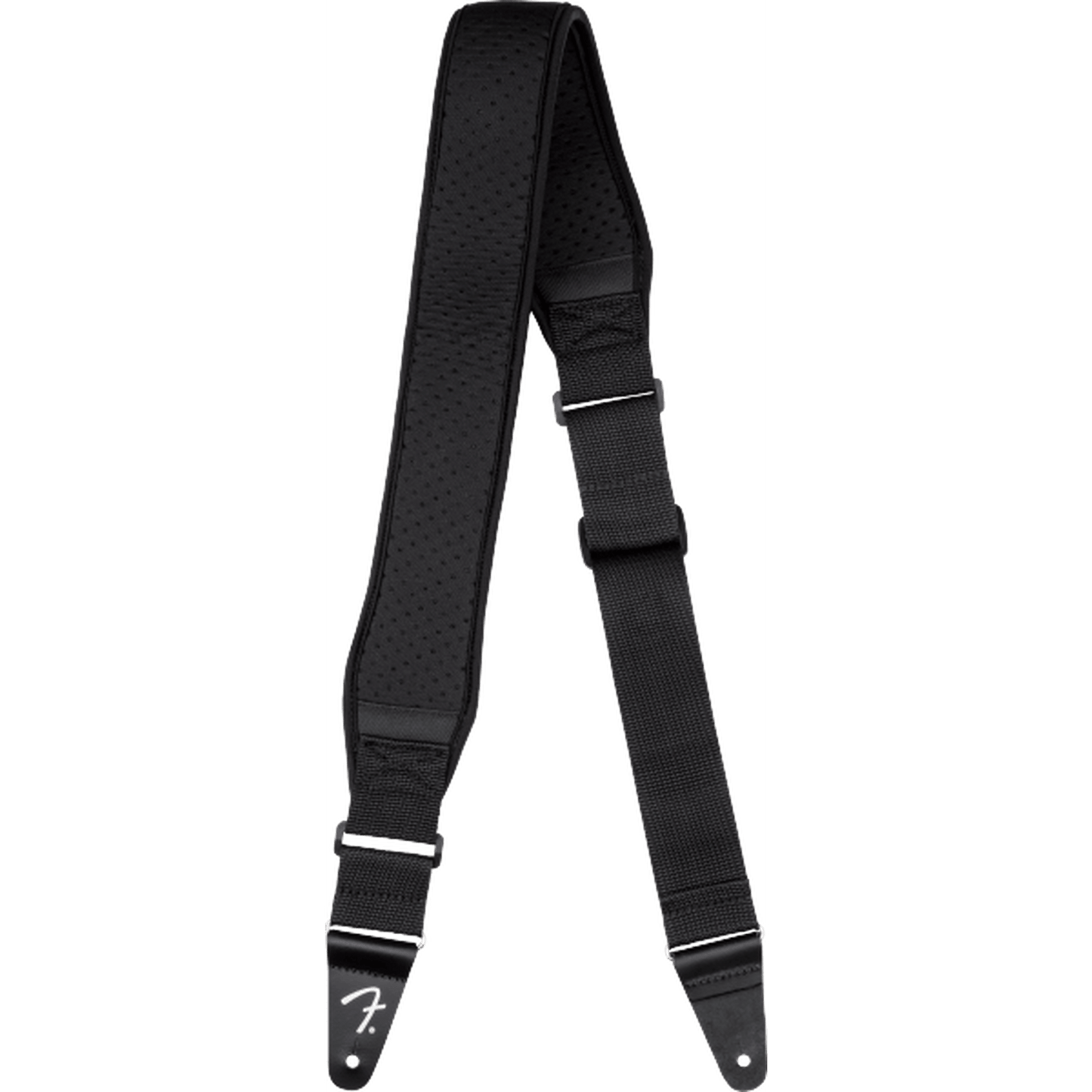 FENDER SWELL NEOPRENE STRAP BLACK - Joondalup Music Centre