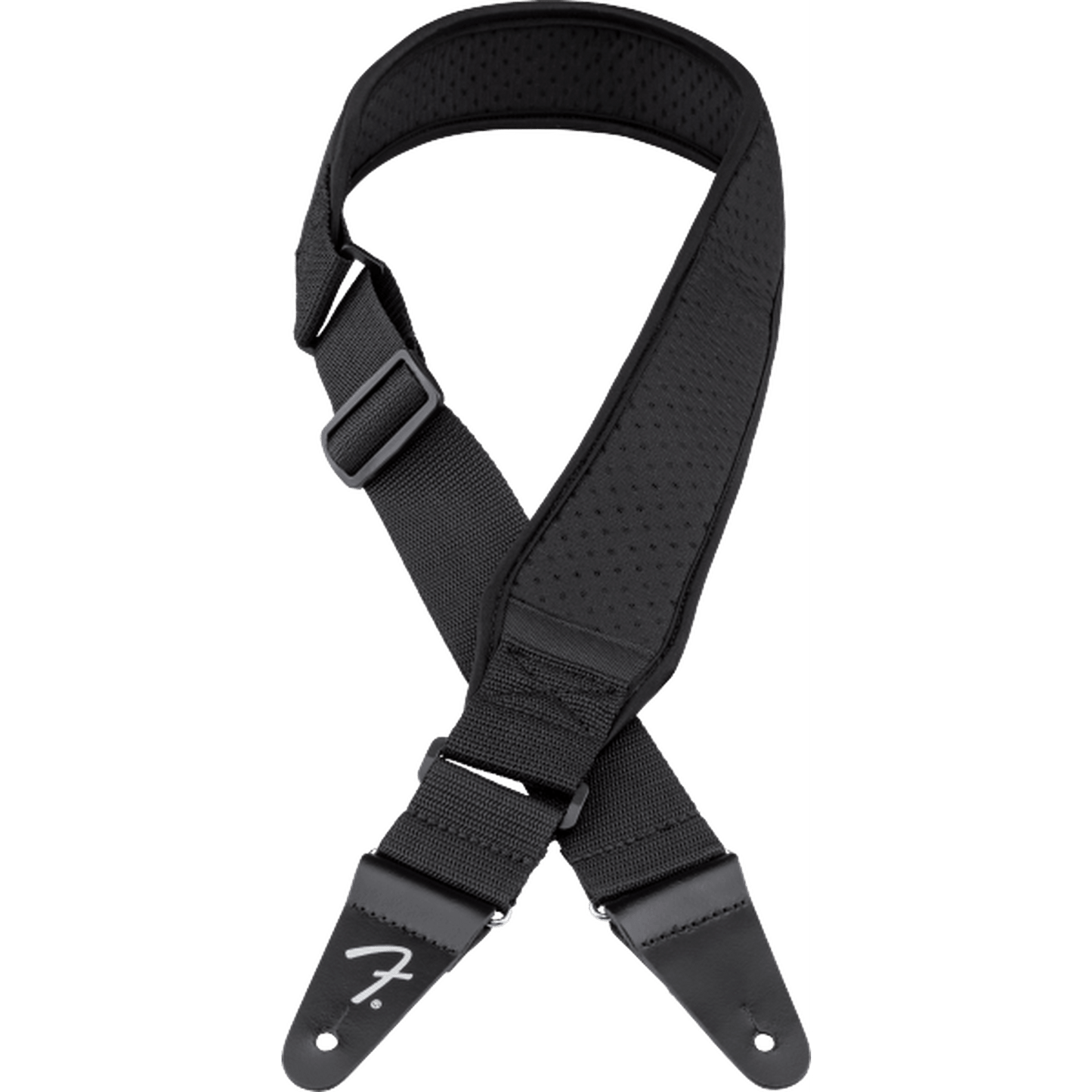 FENDER SWELL NEOPRENE STRAP BLACK - Joondalup Music Centre