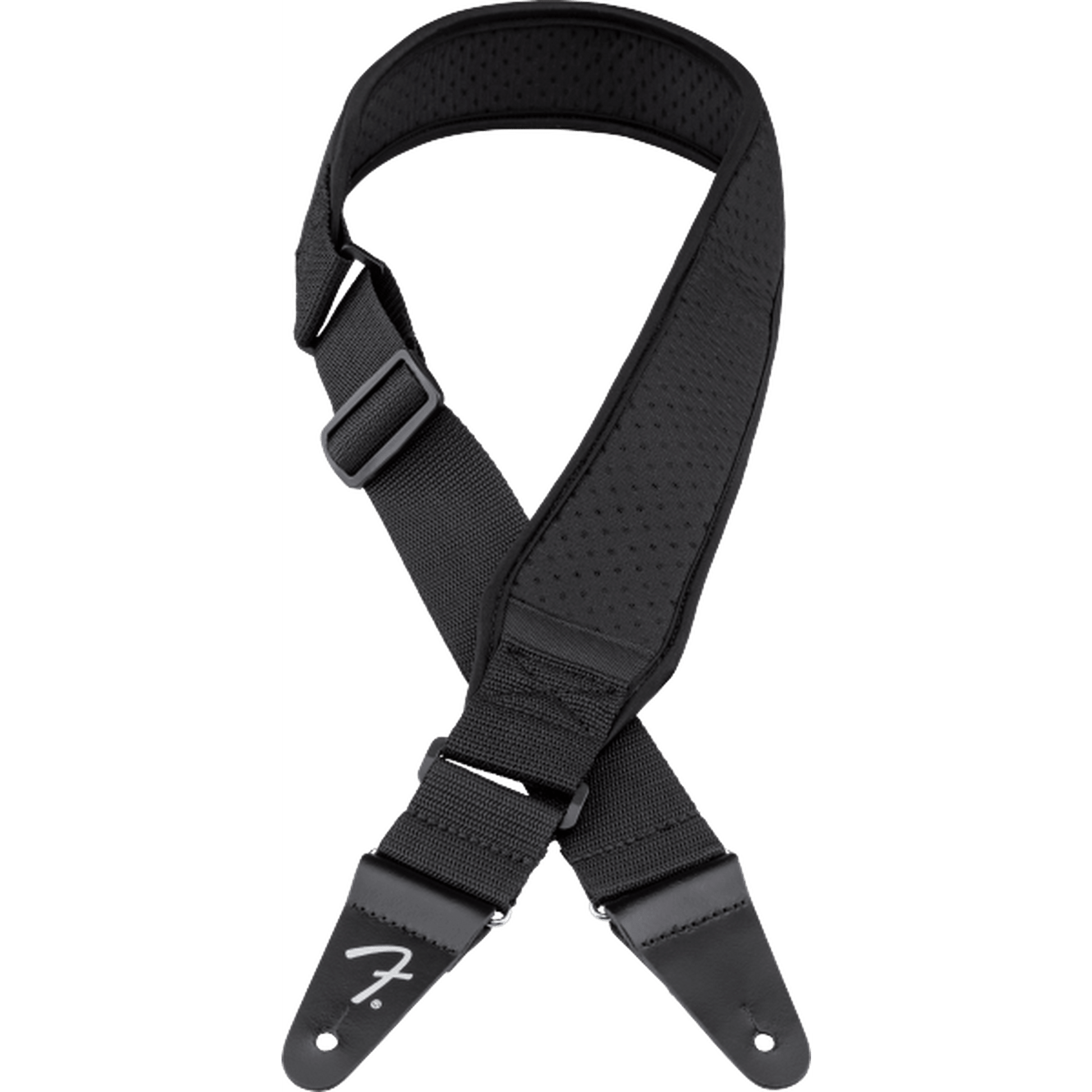 FENDER SWELL NEOPRENE STRAP BLACK - Joondalup Music Centre