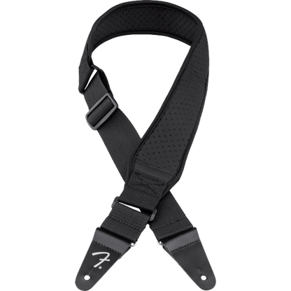 FENDER SWELL NEOPRENE STRAP BLACK - Joondalup Music Centre