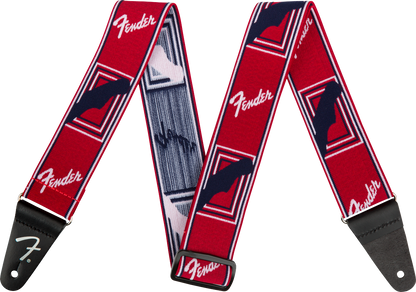 Fender Weighless Monogram - Red/White/Black - Joondalup Music Centre