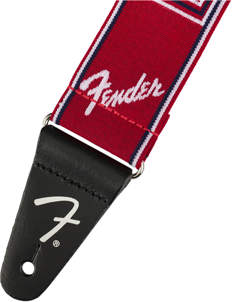 Fender Weighless Monogram - Red/White/Black - Joondalup Music Centre