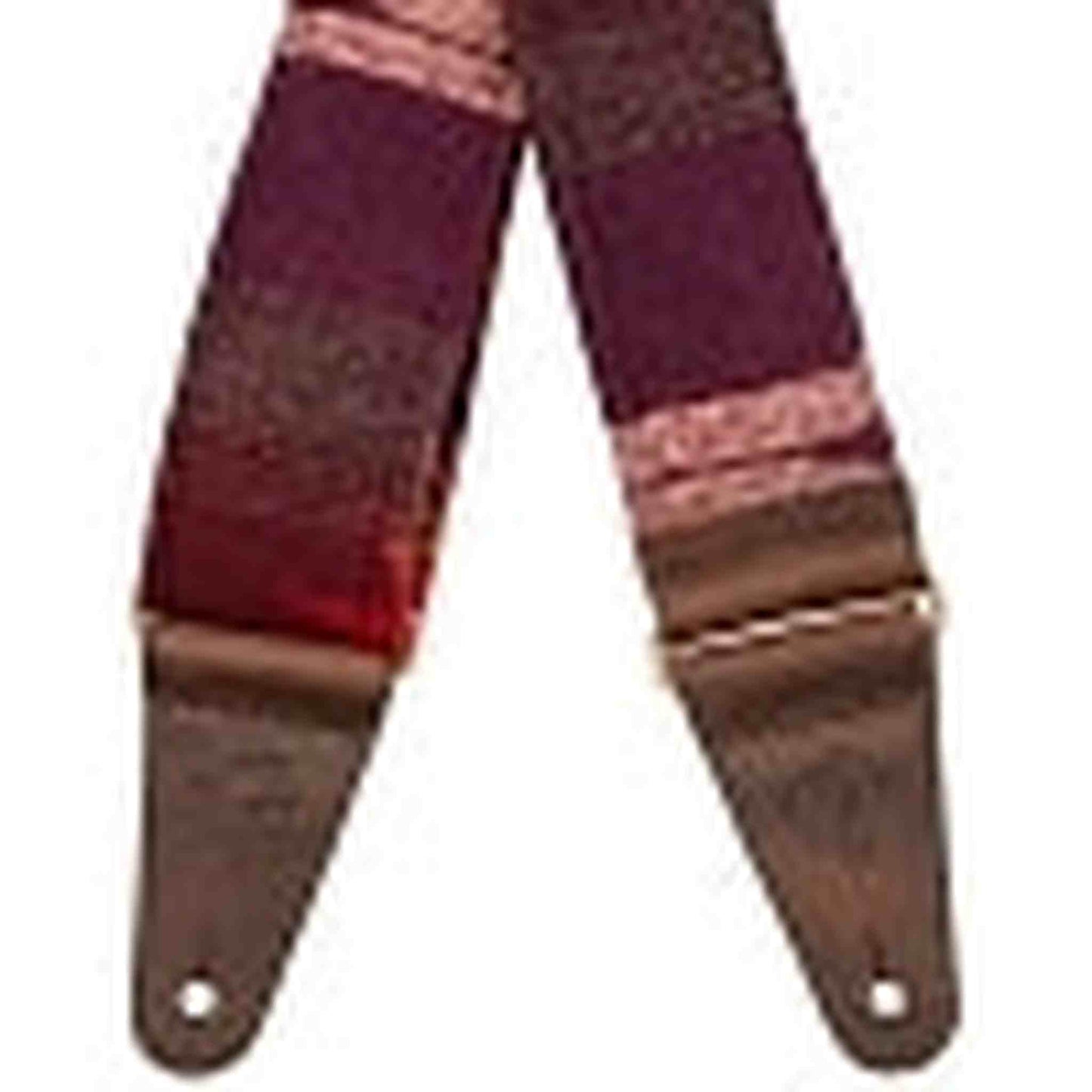 FENDER ZION GUITAR STRAP - PURPLE AZTEC - Joondalup Music Centre