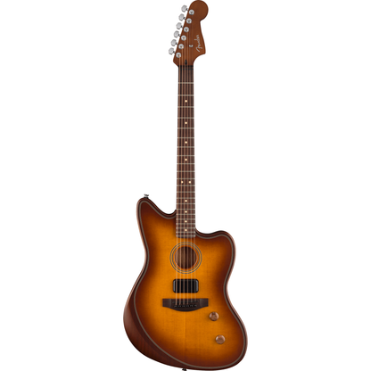 Fender Acoustasonic Standard Jazzmaster Acoustic Guitar - Honey Burst
