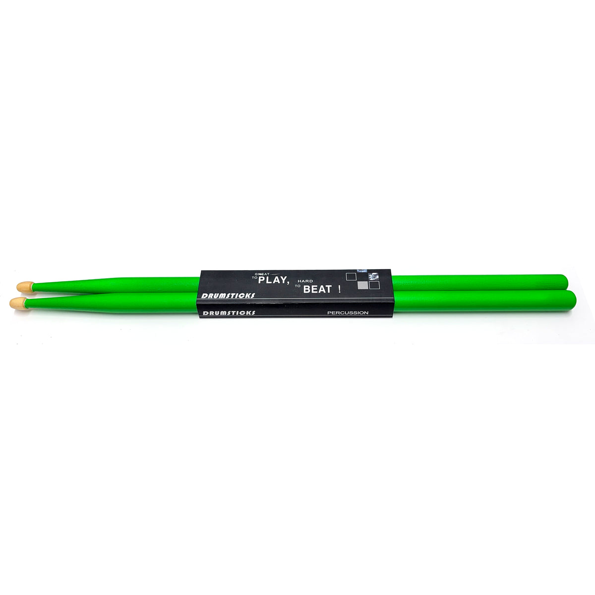 JMC Super Fun Neon Drumsticks - Kiwi Lime