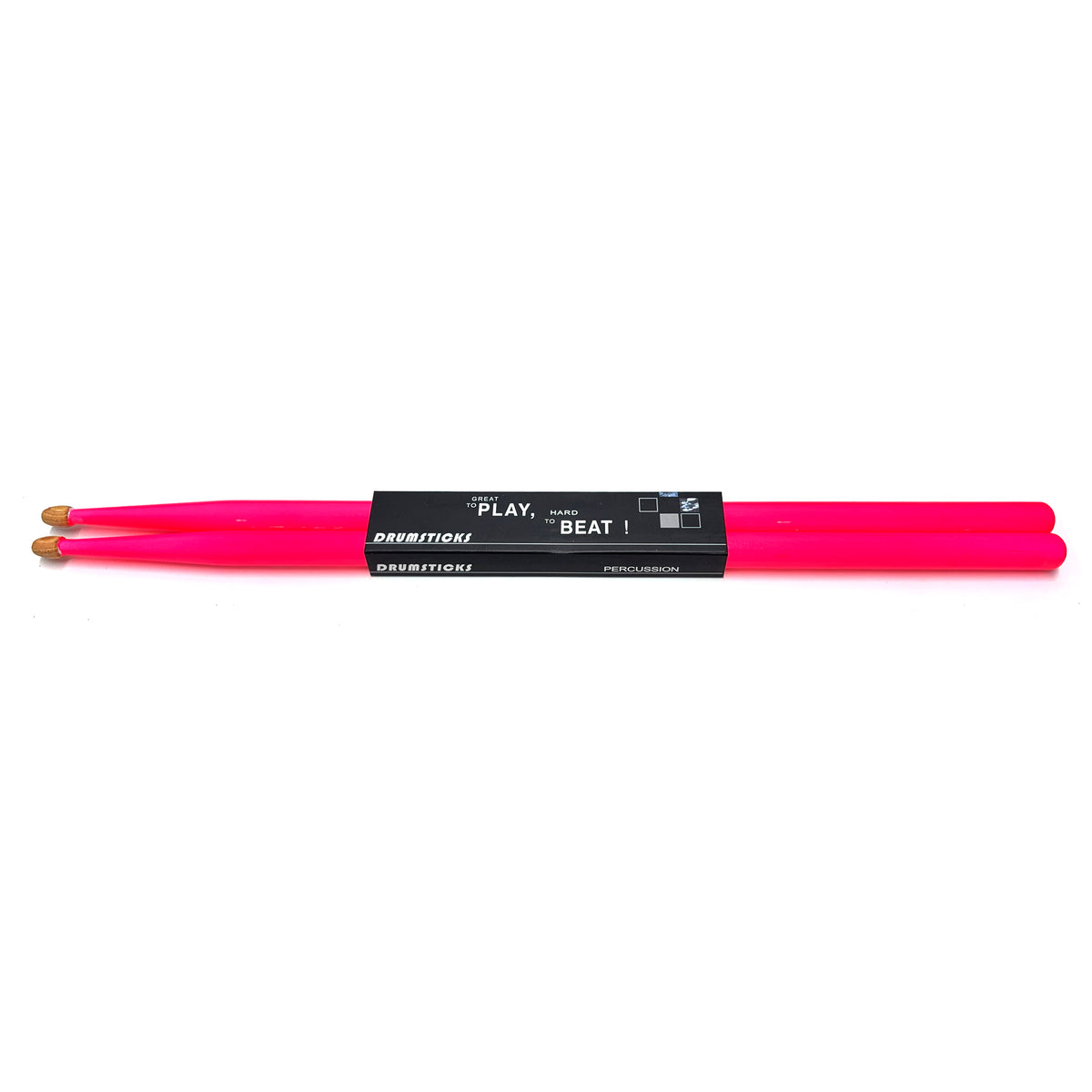 JMC Super Fun Neon Drumsticks - Quadruple Berry