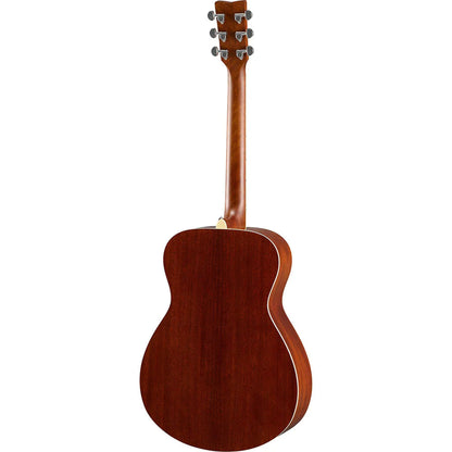 Yamaha FS820 Concert Acoustic Guitar - Autumn Burst back