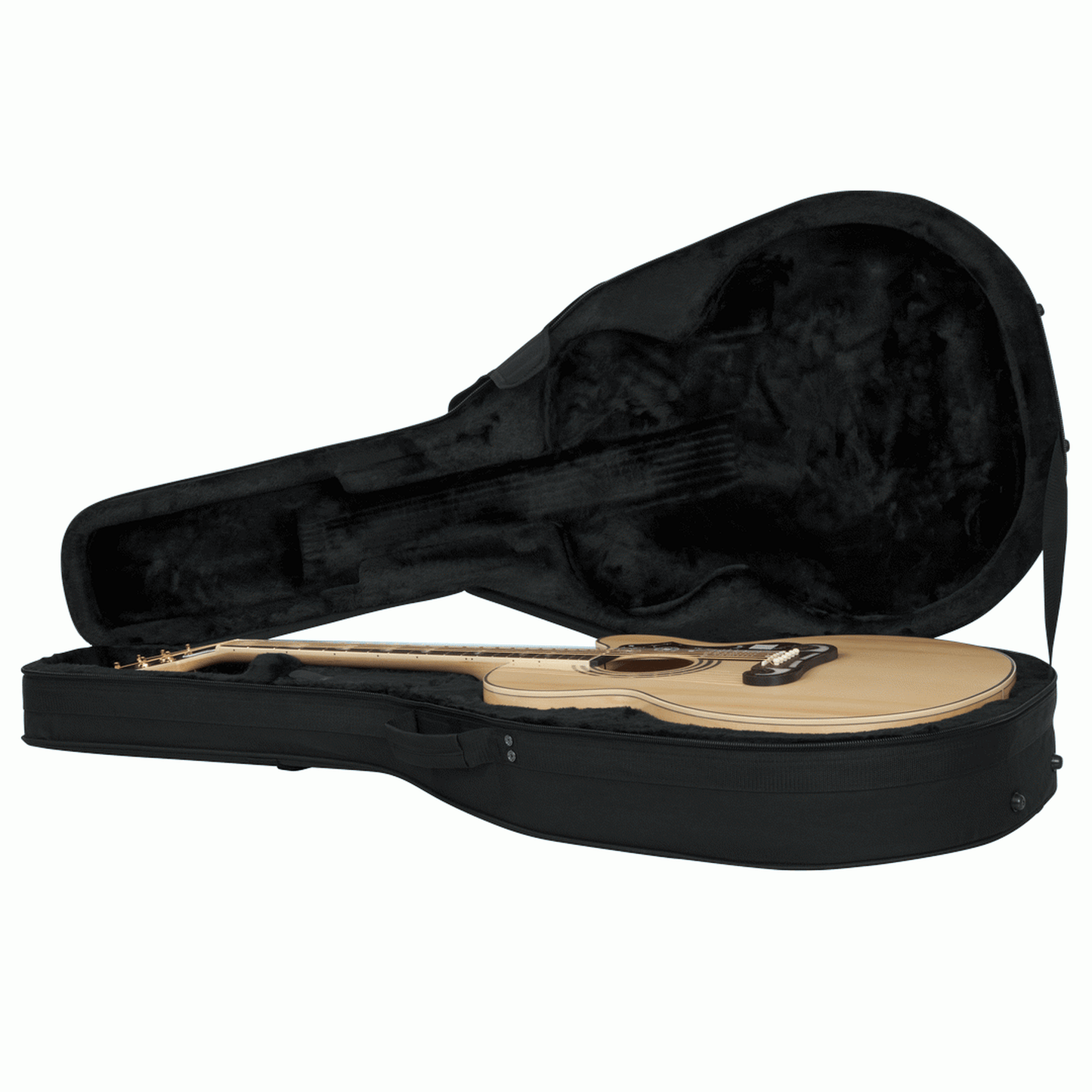 GATOR LIGHTWEIGHT EPS FOAM JUMBO ACOUSTIC GUITAR CASE - Joondalup Music Centre