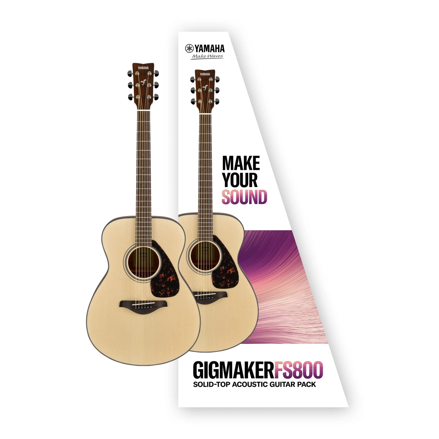 Yamaha Gigmaker FS800NT Acoustic Guitar Pack - Joondalup Music Centre