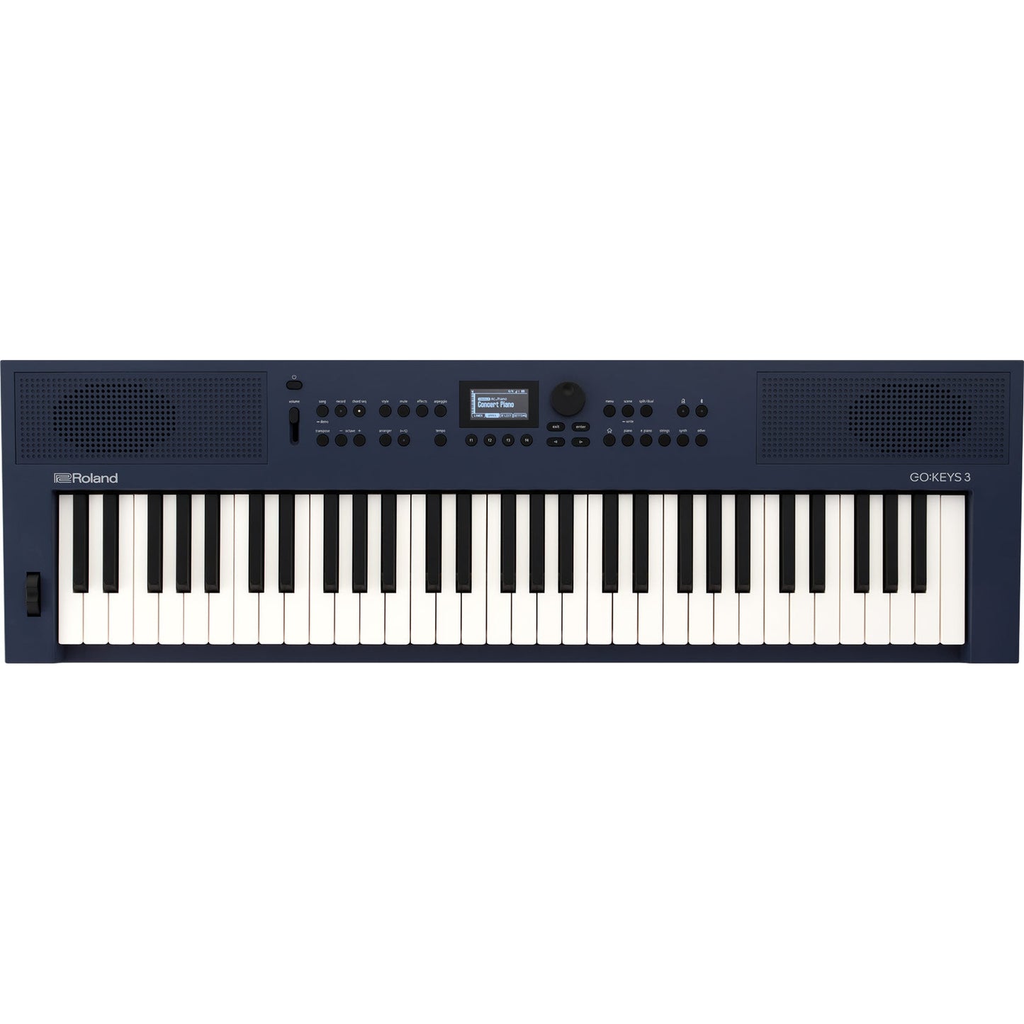 Roland GO:KEYS 3 Portable Keyboard - Midnight Blue - Joondalup Music Centre