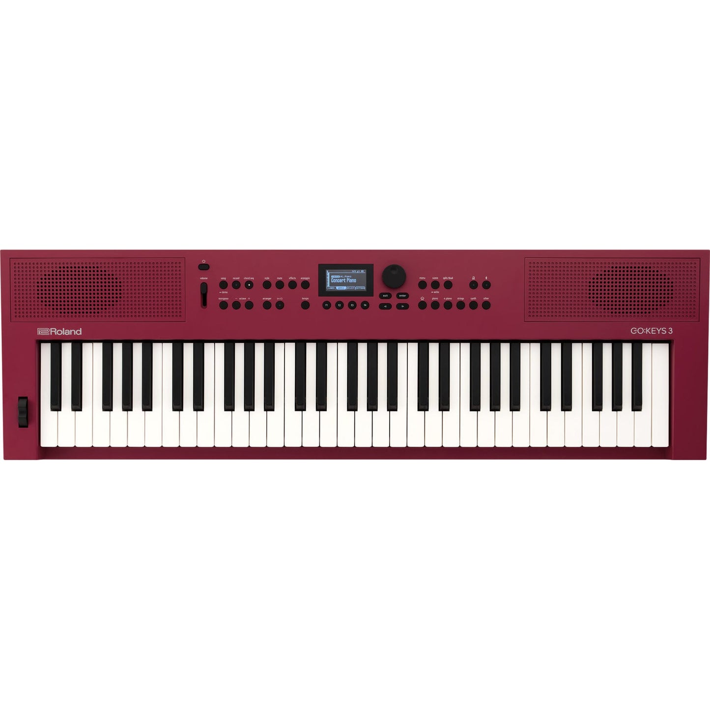 Roland GO:KEYS 3 61-Key Music Creation Keyboard - Red