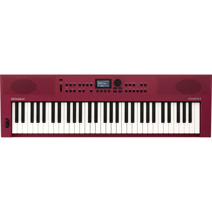 Roland GO:KEYS 3 61-Key Music Creation Keyboard - Red