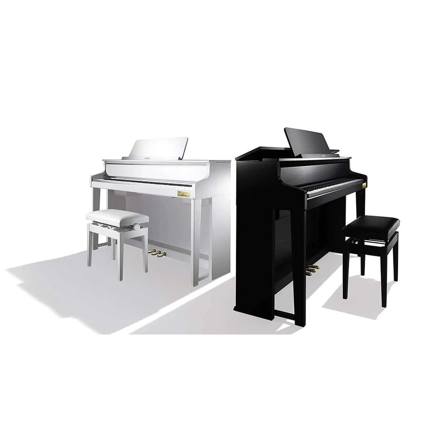 Casio Celviano GP-310 Grand Hybrid Piano - Black & White