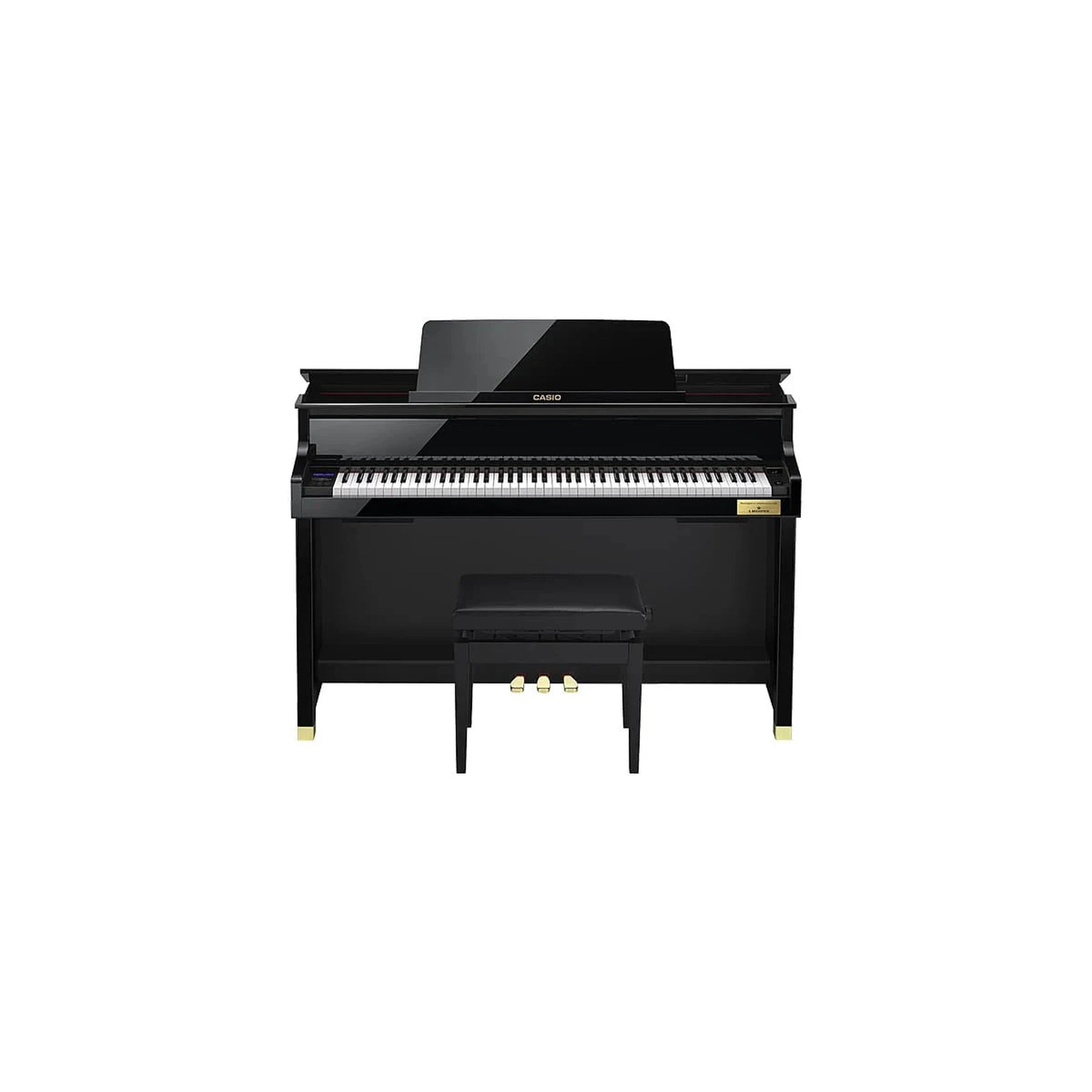 Casio Celviano GP-510BP Grand Hybrid Piano - Gloss Black Front