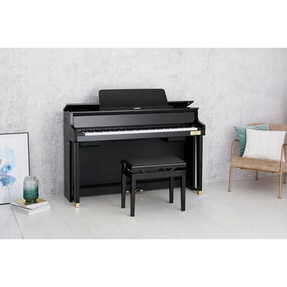 Casio Celviano GP-510BP Grand Hybrid Piano - Gloss Black with seat