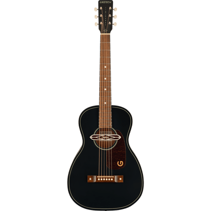 Gretsch Jim Dandy Deltoluxe Parlour Acoustic Guitar - Blacktop - Joondalup Music Centre