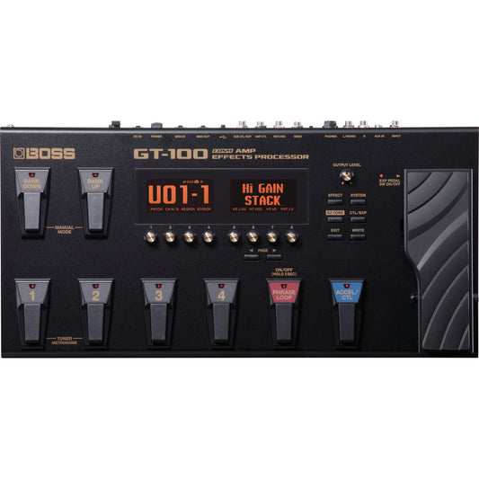 BOSS GT-100 AMP EFFECTS PROCESSOR - Joondalup Music Centre