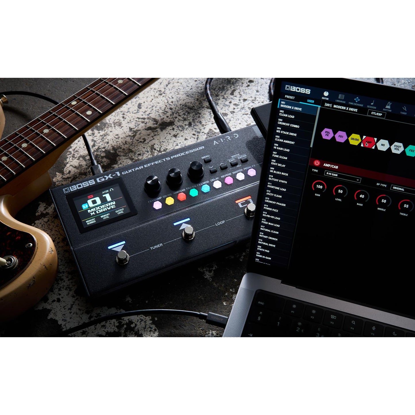 Boss GX-1 Guitar Effects Processor