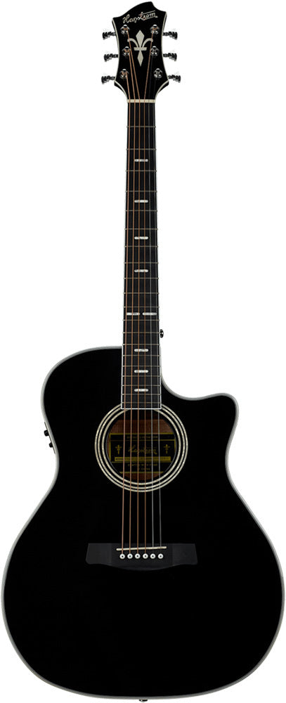 Hagstrom Siljan II Series Acoustic Guitar - Black - Joondalup Music Centre