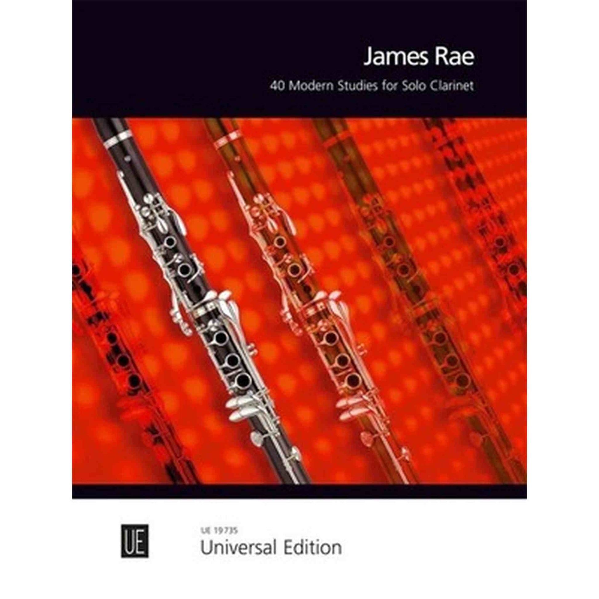 40 Modern Studies For Solo Clarinet - Joondalup Music Centre