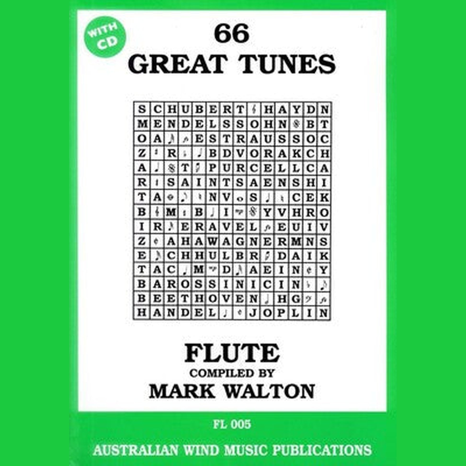 66 Great Tunes For Flute - Joondalup Music Centre