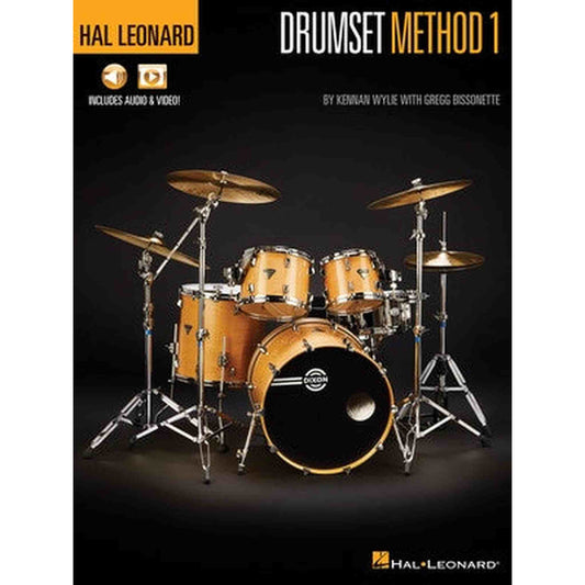 HAL LEONARD DRUMSET METHOD BK 1 BK/OLM - Joondalup Music Centre