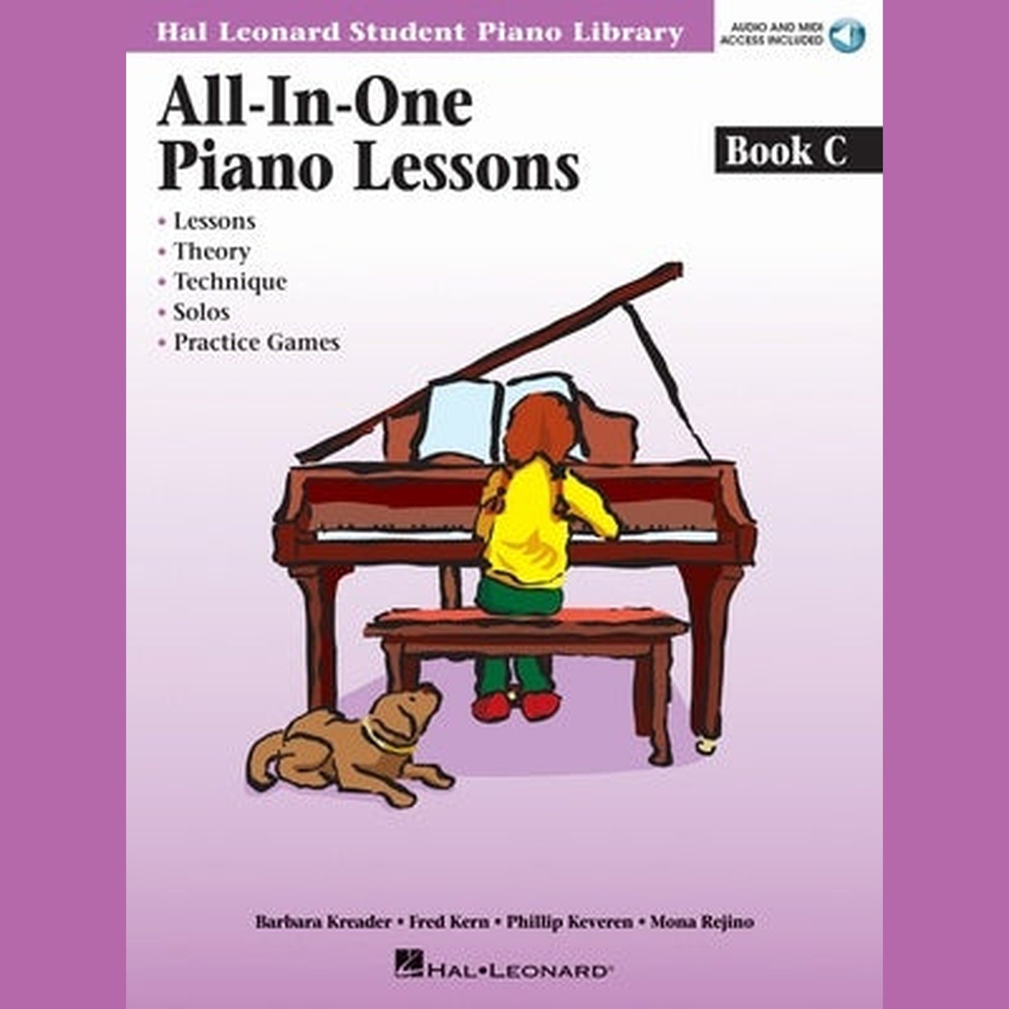 Hal Leonard Student Piano Library All-In-One Piano Lessons Book C - Joondalup Music Centre