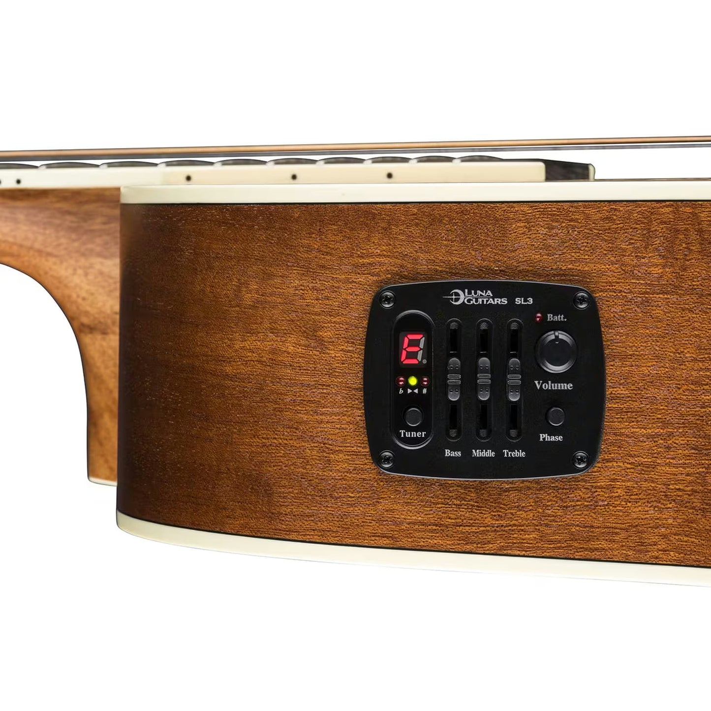 Luna Henna Paradise Electric Acoustic Guitar