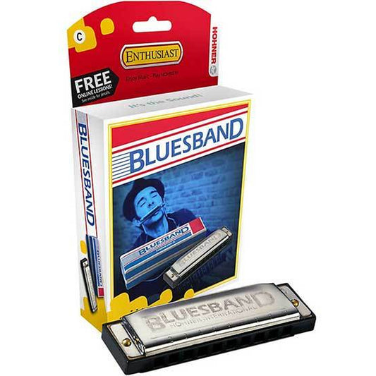 Hohner Bluesband Harmonica - C Major Diatonic - Joondalup Music Centre
