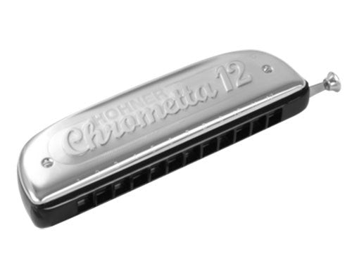 Hohner Chrometta 12 Hole Chromatic Harmonica - C - Joondalup Music Centre