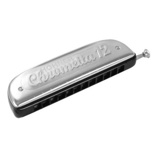 Hohner Chrometta 12 Hole Chromatic Harmonica - C - Joondalup Music Centre