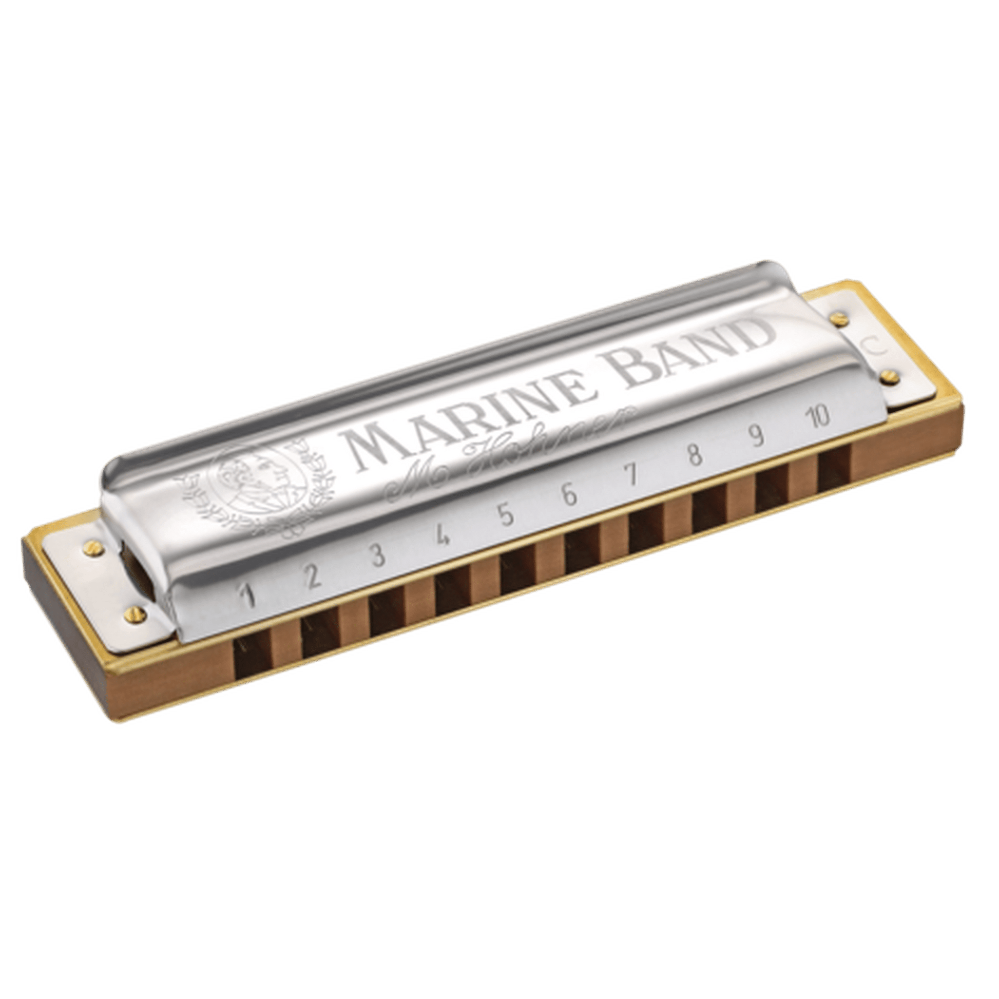 Hohner Marine Band Harmonica - C Major Diatonic - Joondalup Music Centre