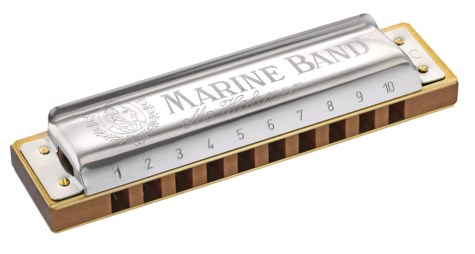 Hohner Marine Band Harmonica - G Major Diatonic - Joondalup Music Centre