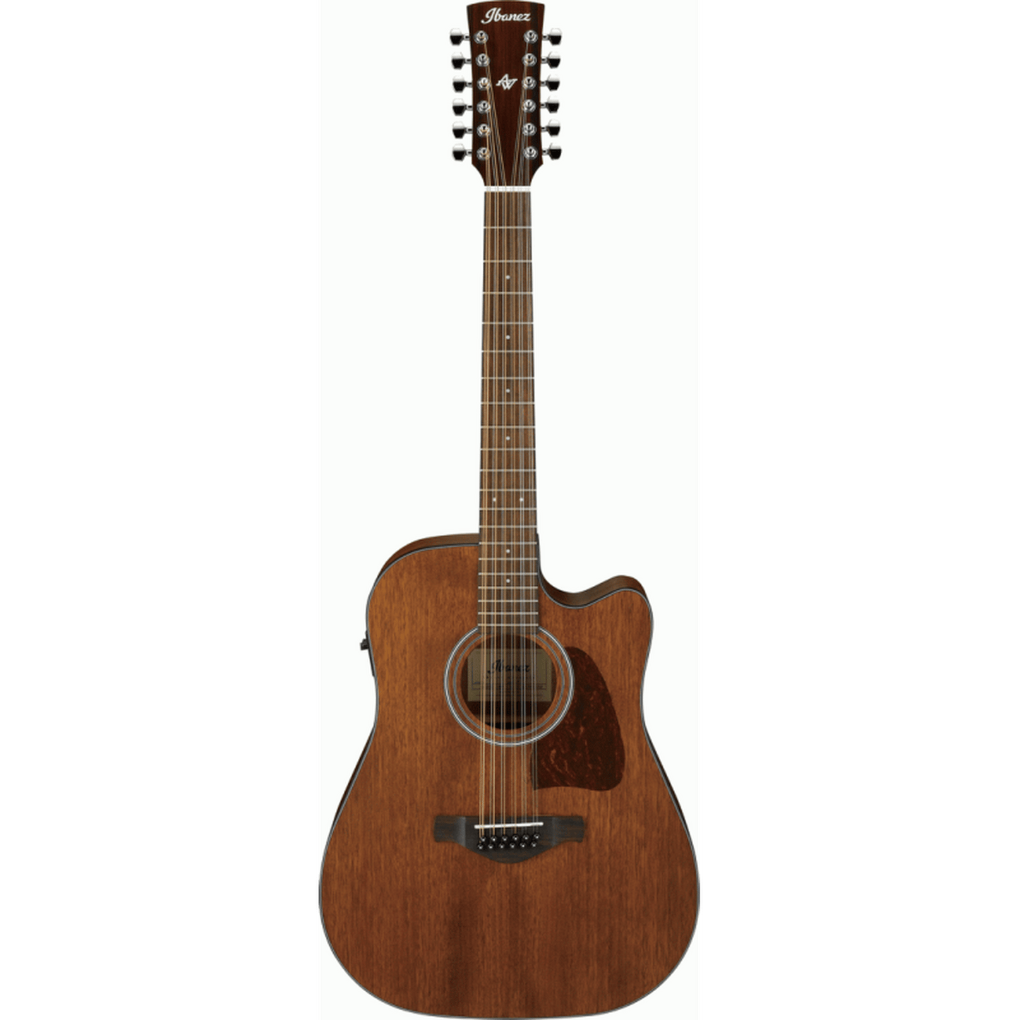 Ibanez AW5412CE 12 String Acoustic Guitar - Open Pore Natural - Joondalup Music Centre