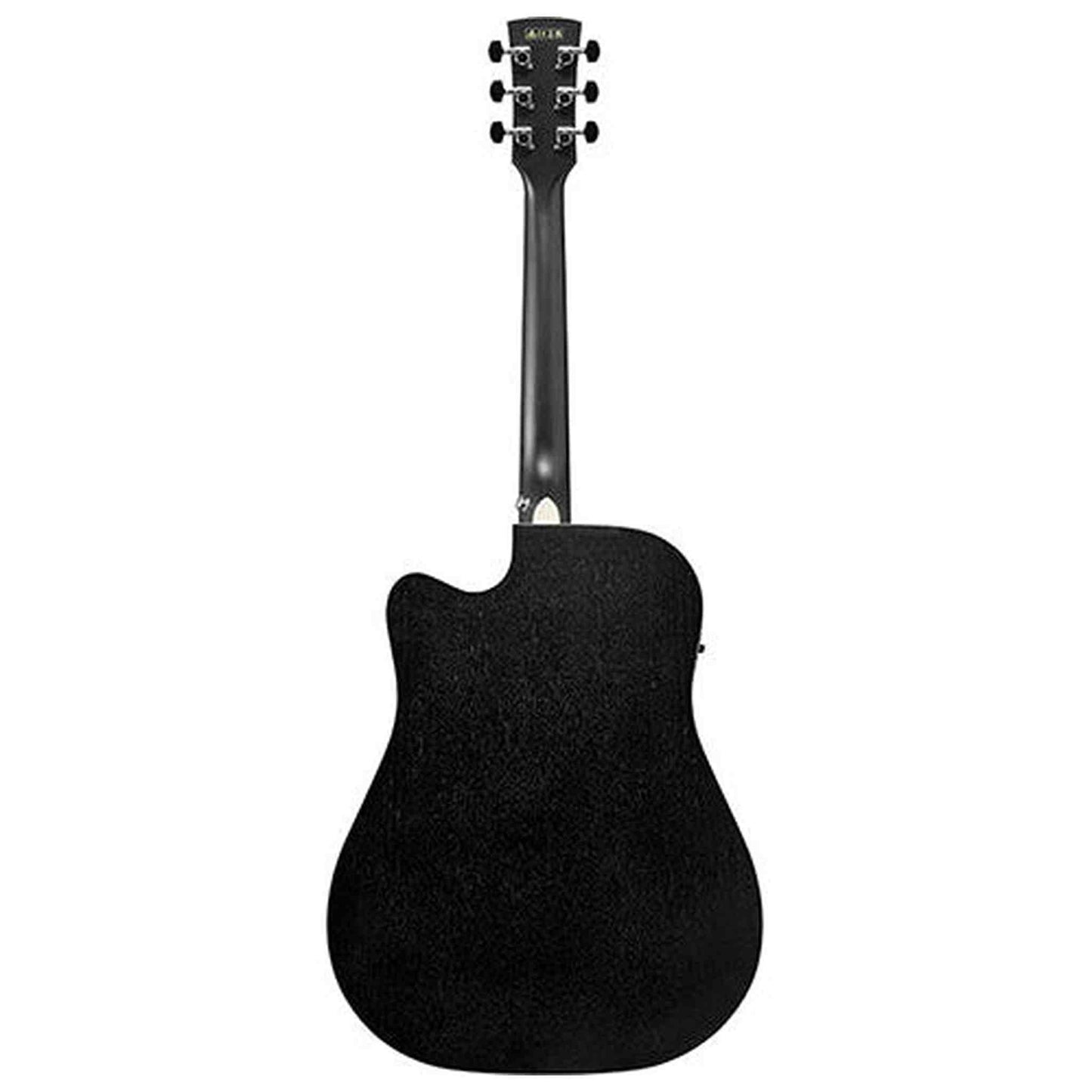 Ibanez AW84CE WK Acoustic Guitar - Weathered Black