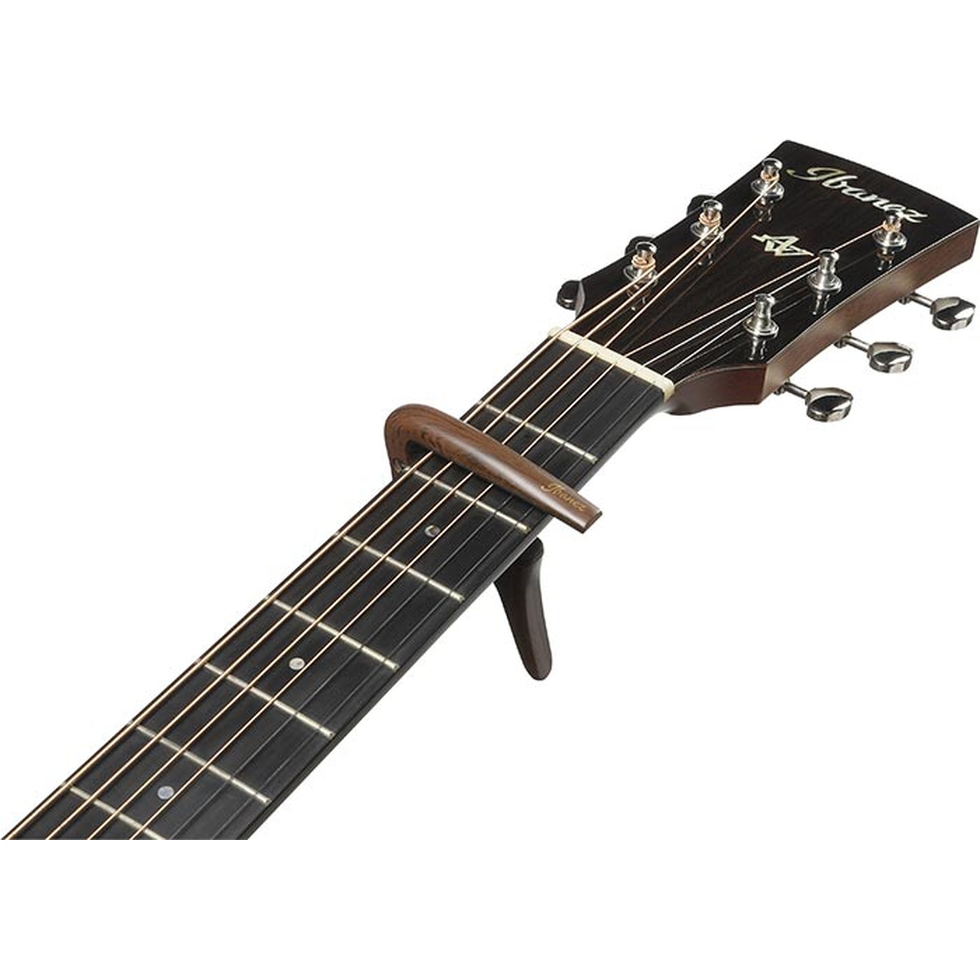 Ibanez ICGC10W Universal Guitar Capo - Wooden Finish - Joondalup Music Centre