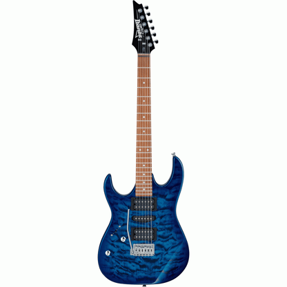 IBANEZ RX70QAL ELECTRIC GUITAR L/H - TRANSPARENT BLUE BURST - Joondalup Music Centre