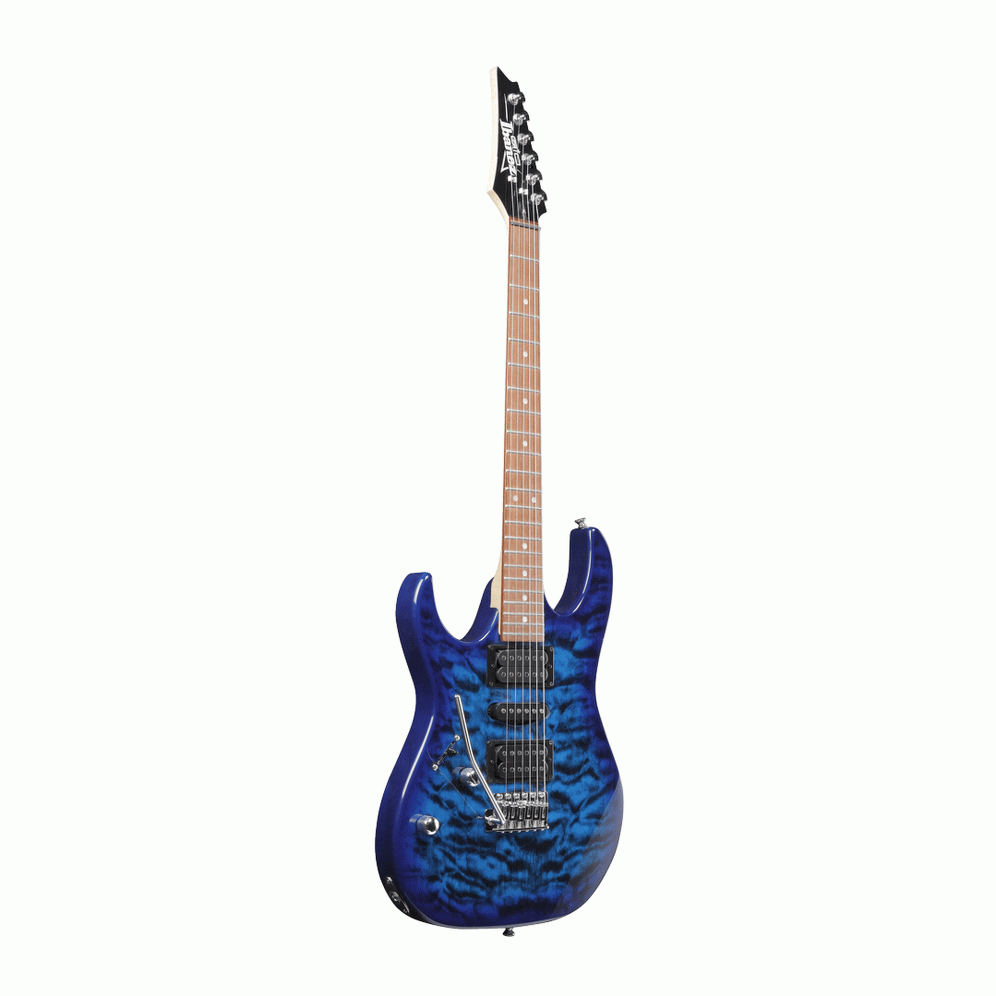 IBANEZ RX70QAL ELECTRIC GUITAR L/H - TRANSPARENT BLUE BURST - Joondalup Music Centre