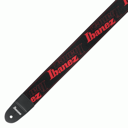 Ibanez GSD50 Guitar Strap - Red - Joondalup Music Centre