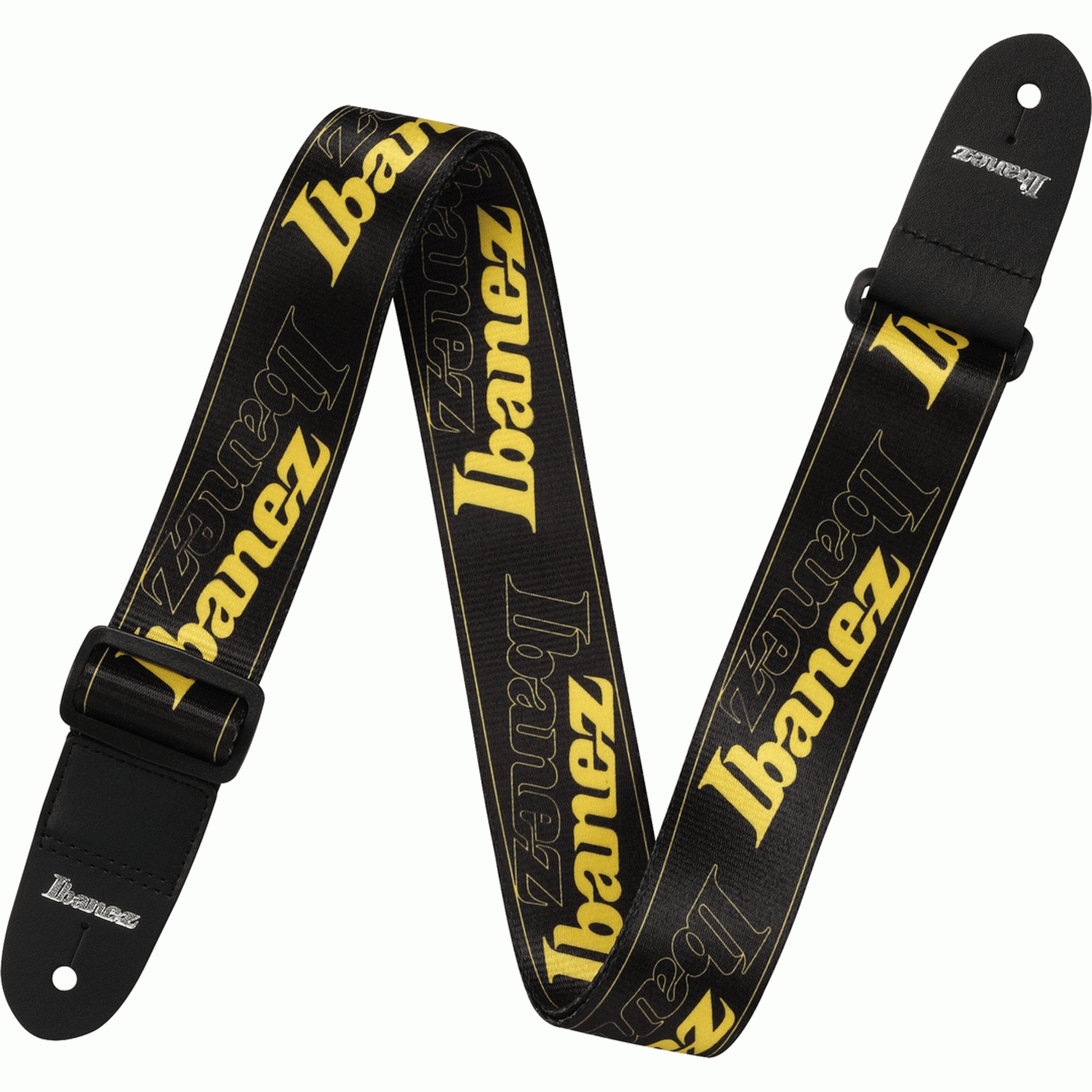 Ibanez GSD50 Guitar Strap - Yellow - Joondalup Music Centre