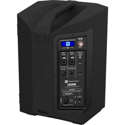 Electro-Voice EVERSE 8 Battery Powered Loudspeaker w/ Bluetooth (Black) - PA AMPLIFIERS & PACKS - [shop-name]