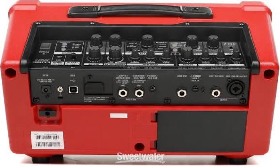 Boss CUBEST2R Cube Street II Battery Powered Amp - Red