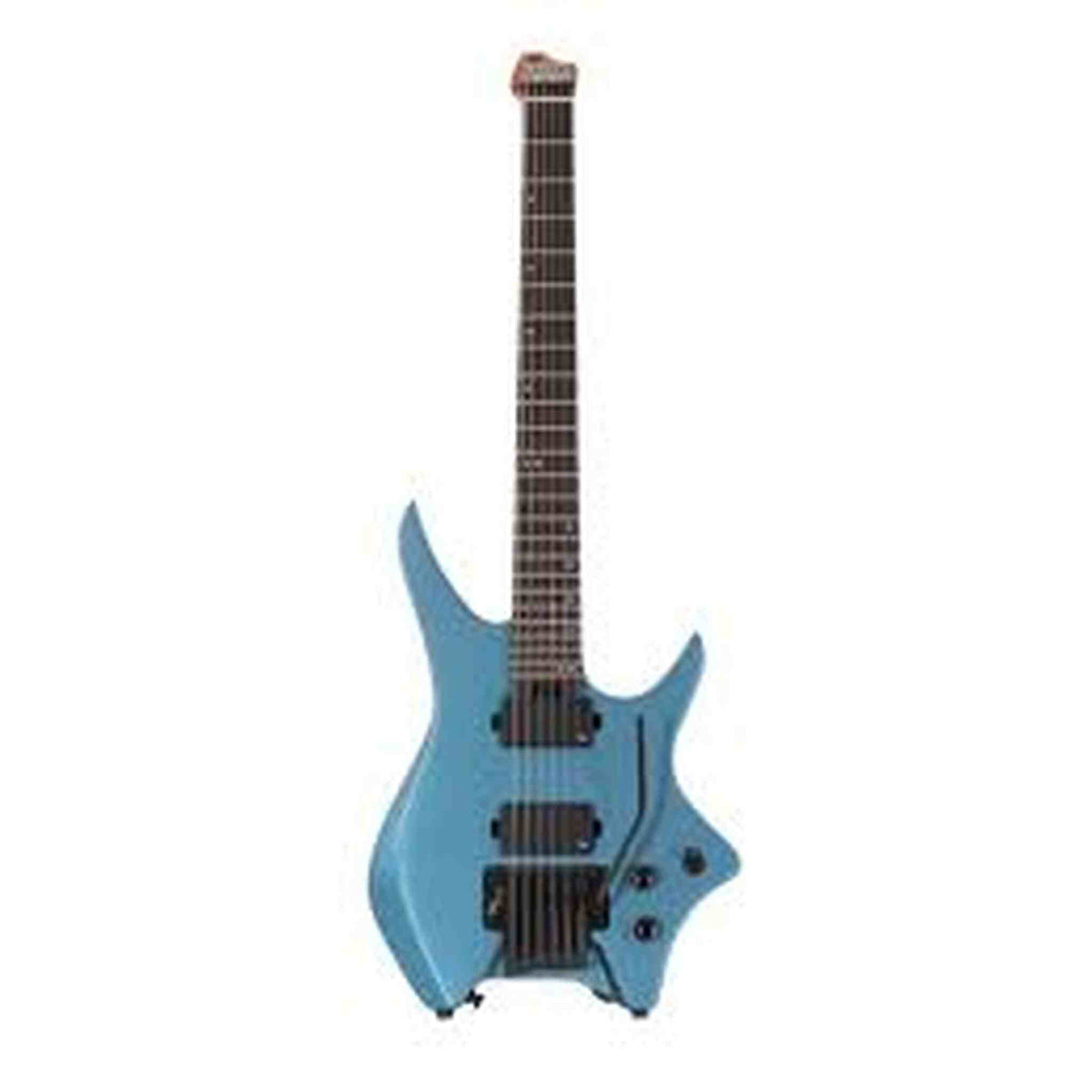 Hils HN5 Headless Electric Guitar - Satin Metallic Electric Blue