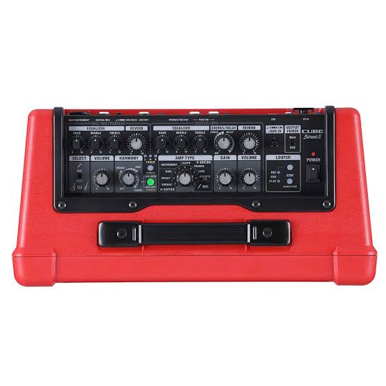 Boss CUBEST2R Cube Street II Battery Powered Amp - Red
