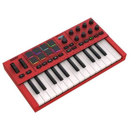Akai MPK Mini IV Compact Keyboard & Pad Controller - Red
