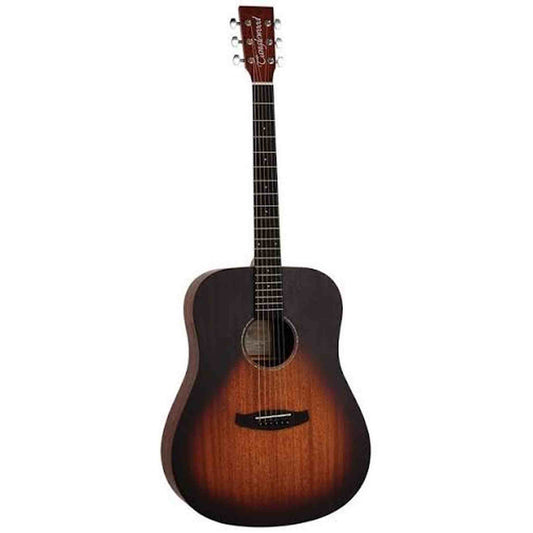 Tanglewood TC5-E Crossroads Dreadnought Acoustic Guitar - Whiskey Burst Satin