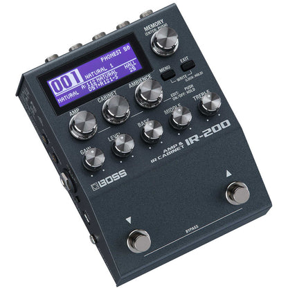 BOSS IR-200 Amp & IR Cabinet Simulator Pedal