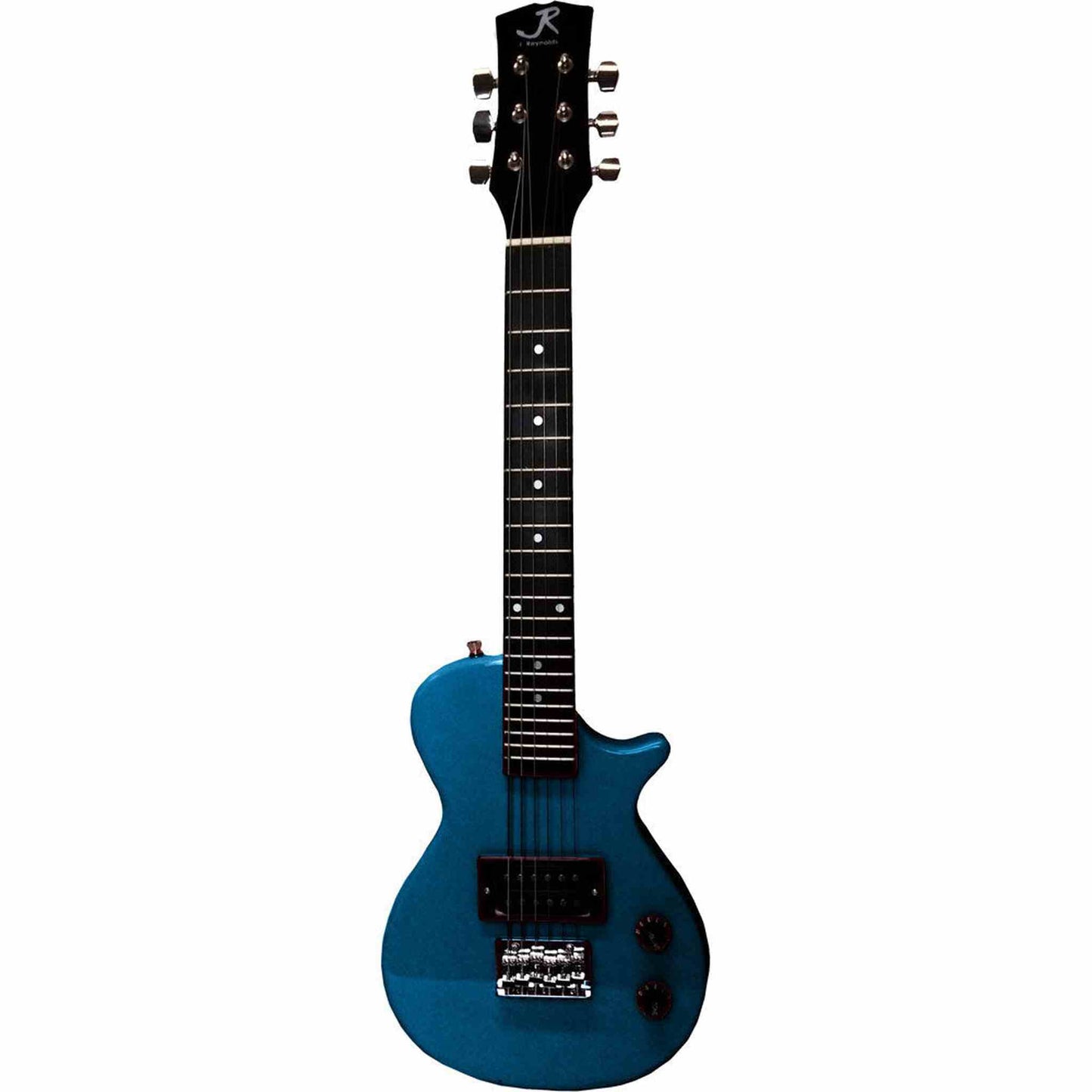 J.REYNOLDS PRELUDE MINI LP ELECTRIC GUITAR STARTER PACK - BLUE - Joondalup Music Centre