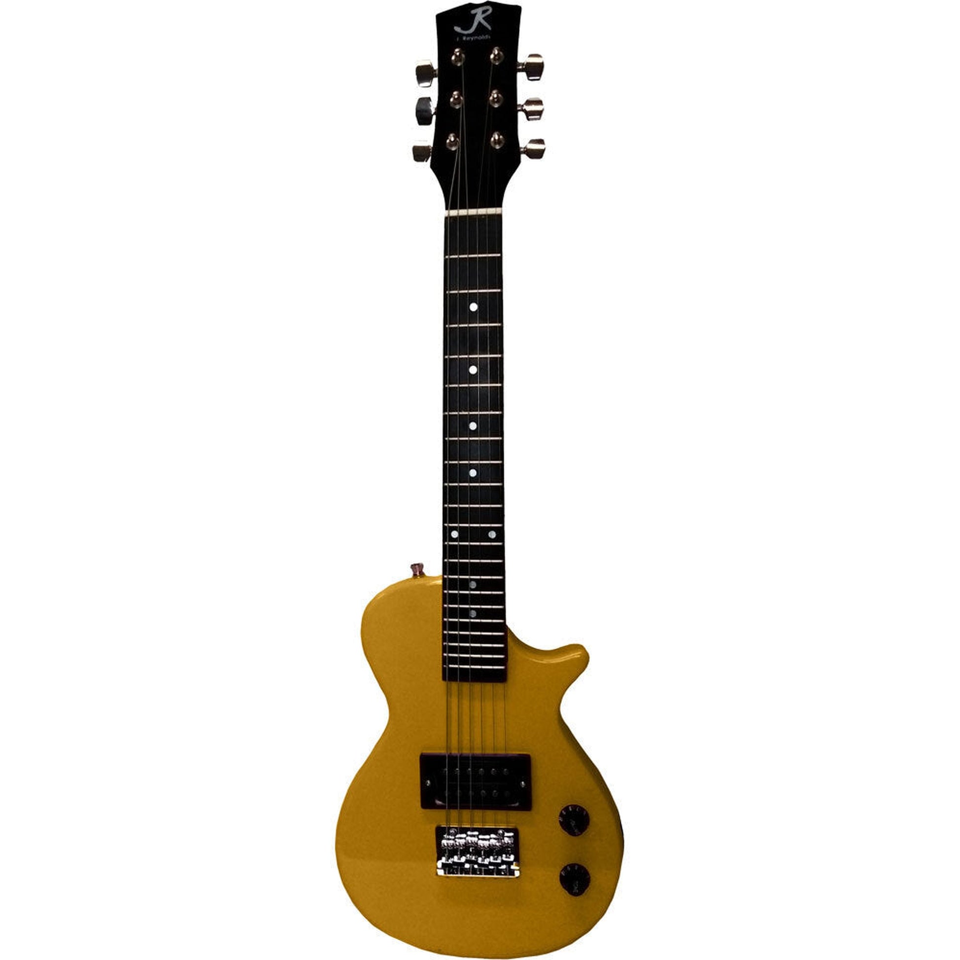 J.REYNOLDS PRELUDE MINI LP ELECTRIC GUITAR STARTER PACK - GOLD - Joondalup Music Centre